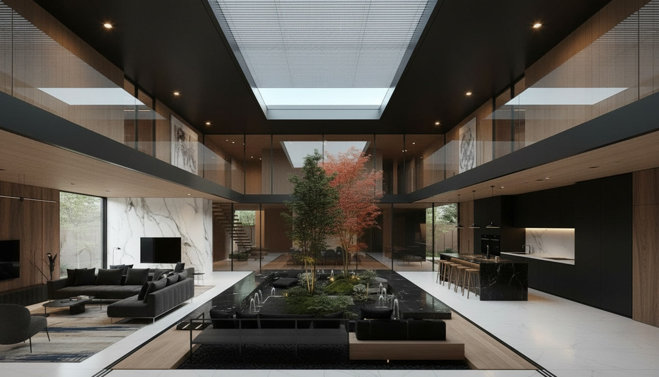 Skylight honeycomb